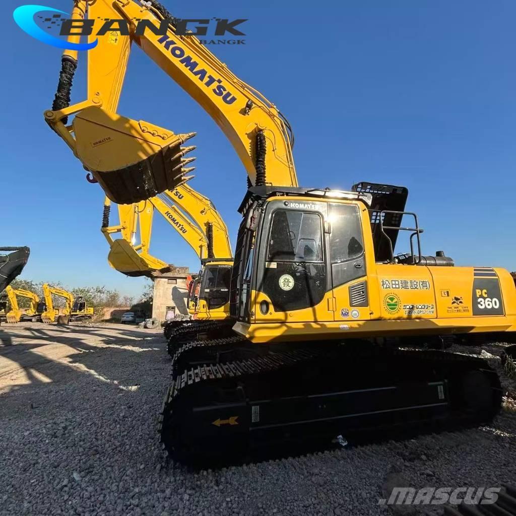 Komatsu PC 360 حفارات زحافة