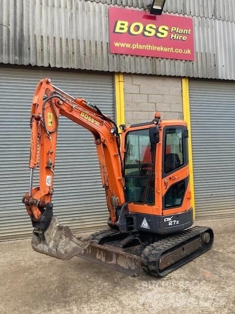 Doosan DX 27 Z حفارات صغيرة أقل من 7 طن (حفارات صغيرة)