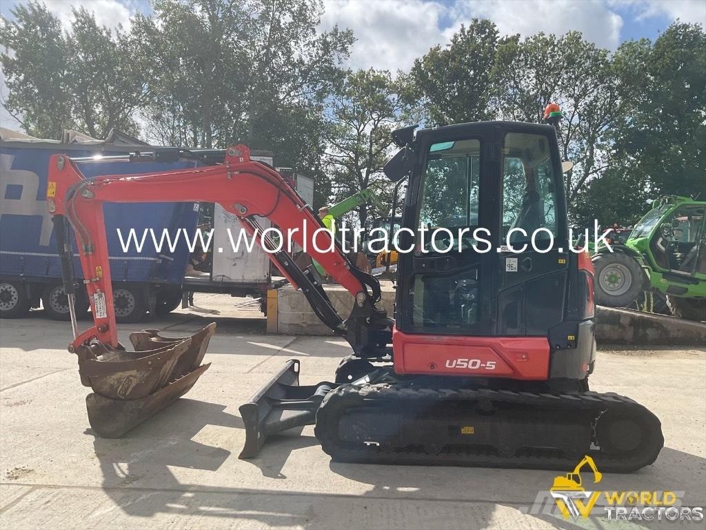 Kubota U 50-5 حفارات وسط 7 طن - 12 طن