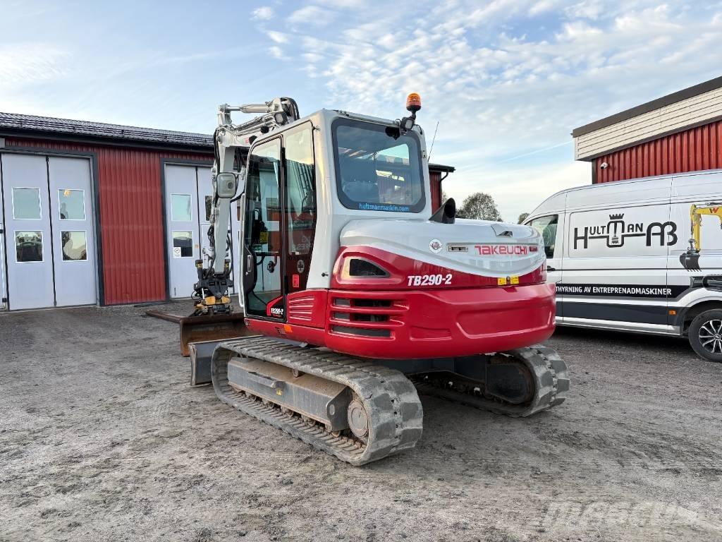 Takeuchi TB290 حفارات وسط 7 طن - 12 طن