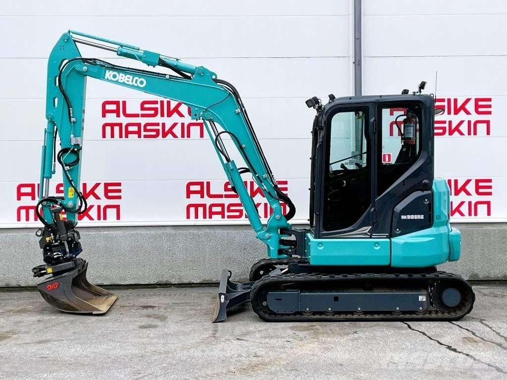 Kobelco SK58 SRX-7 حفارات صغيرة أقل من 7 طن (حفارات صغيرة)