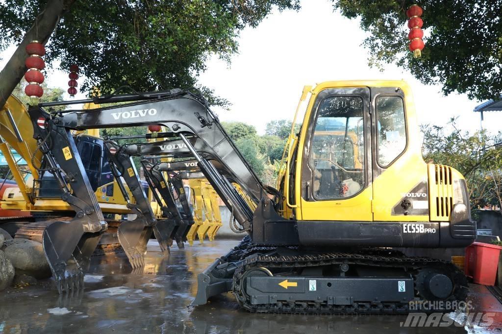 Volvo EC 55 B حفارات صغيرة أقل من 7 طن (حفارات صغيرة)