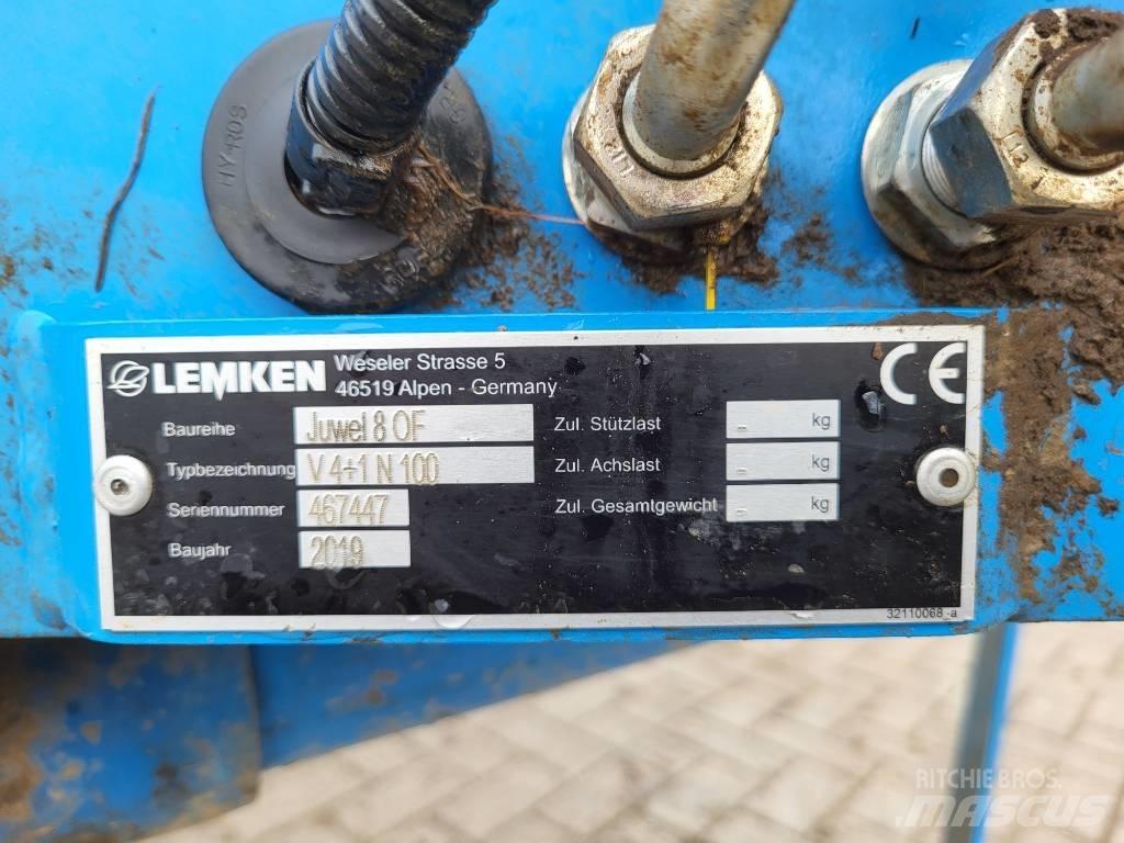 Lemken Juwel 8 OF محاريث عكسية