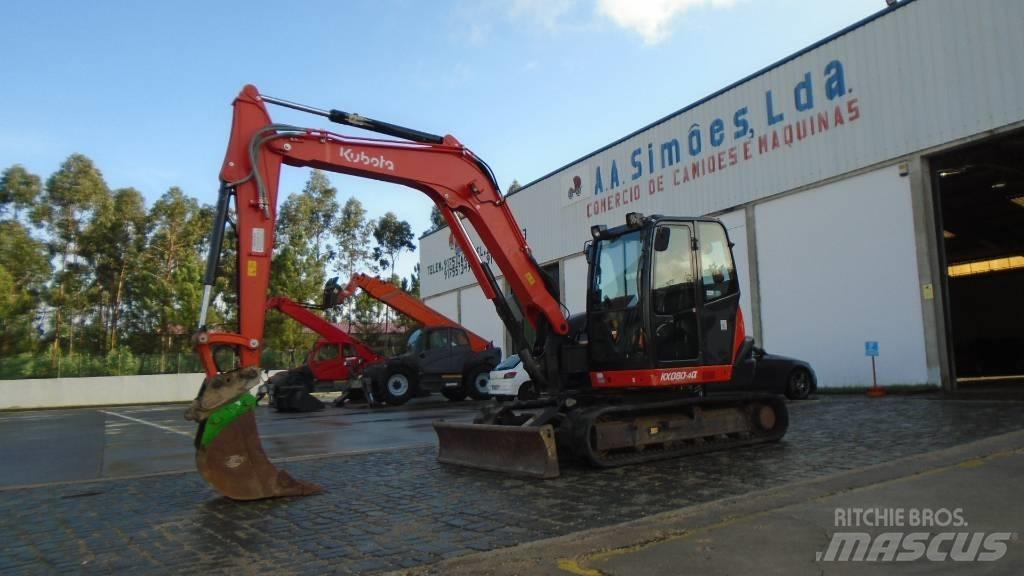 Kubota KX 080-4 حفارات وسط 7 طن - 12 طن