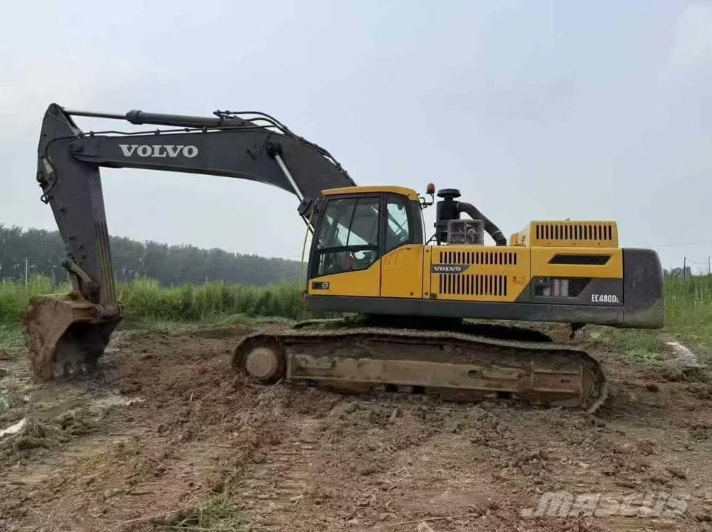 Volvo EC 480 D L حفارات زحافة