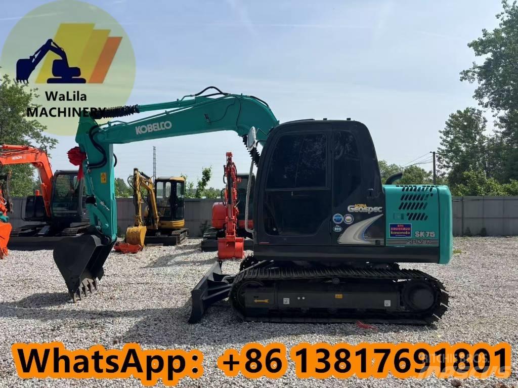 Kobelco SK 75 حفارات صغيرة أقل من 7 طن (حفارات صغيرة)