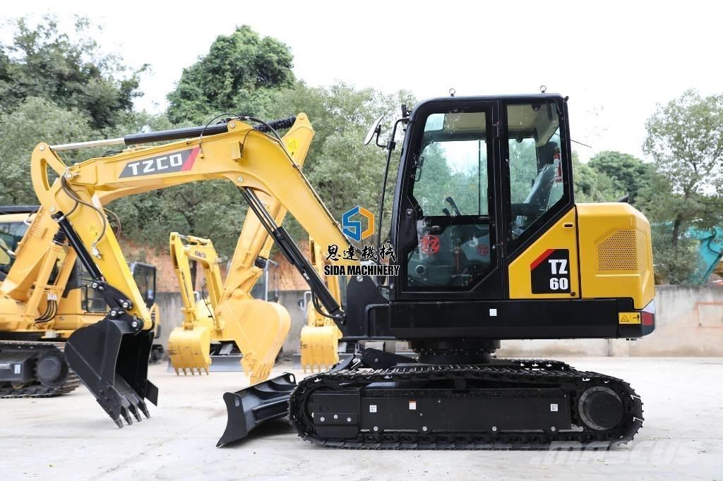 TZCO TZ60 حفارات صغيرة أقل من 7 طن (حفارات صغيرة)