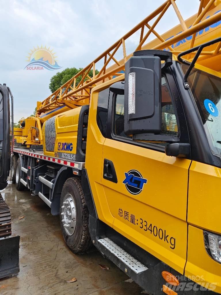 XCMG XCT 25L5-1 رافعات صالحة لكل أنواع الطرق