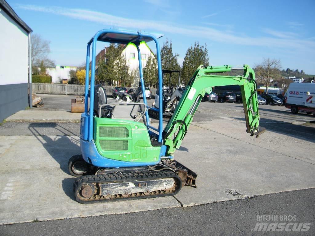 Yanmar Vio 17 حفارات صغيرة أقل من 7 طن (حفارات صغيرة)