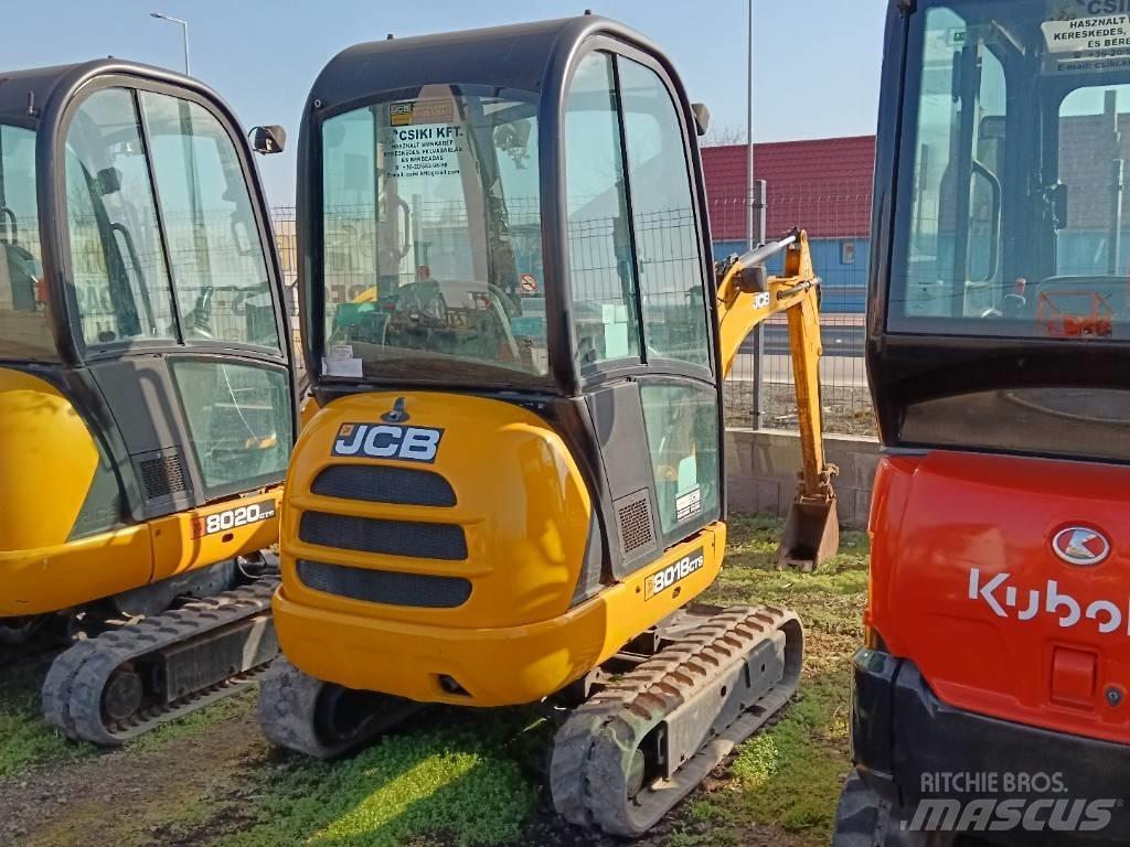 JCB 8018 CTS حفارات صغيرة أقل من 7 طن (حفارات صغيرة)