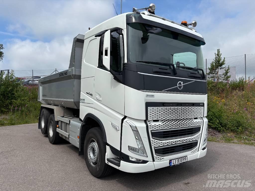 Volvo FH 540 شاحنات قلابة