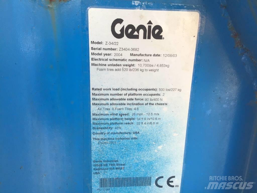 Genie Z 34/22 رافعات سلة مفصلية