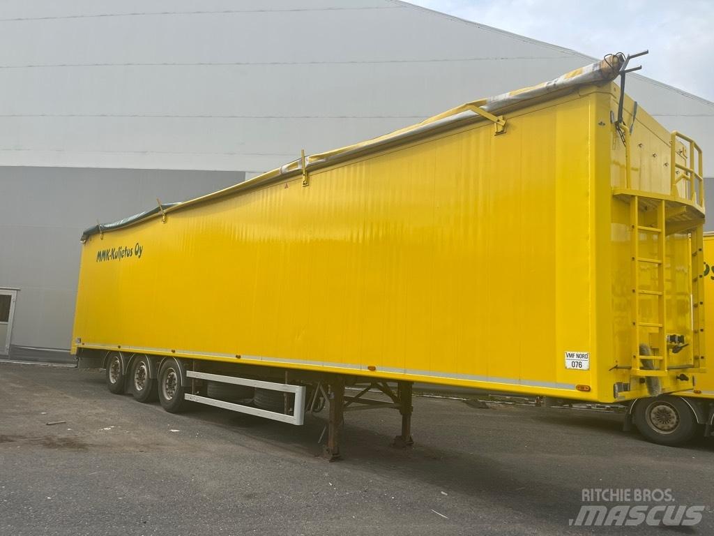 STOKOTA CargoFloor نصف مقطورات لنقل ألواح الخشب