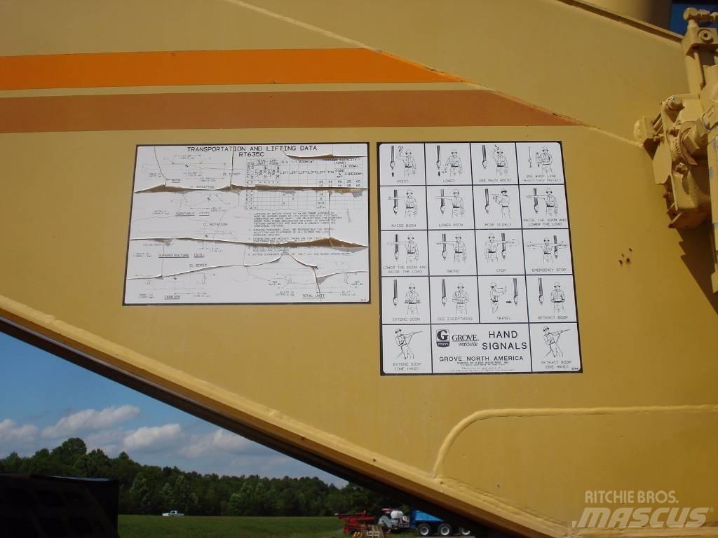 Grove RT 635 C رافعات الطرق الوعرة