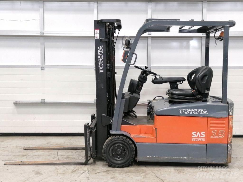 Toyota 7FBEF15 شاحنات ذات رافعات شوكية تعمل بالكهرباء