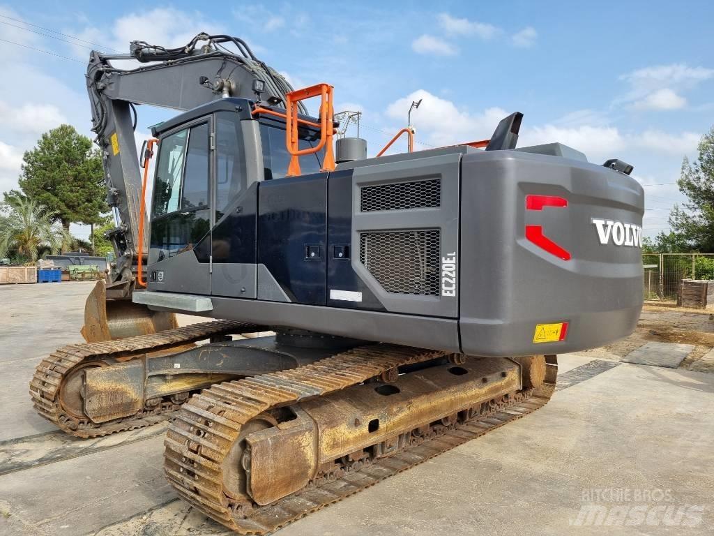 Volvo EC220EL حفارات زحافة