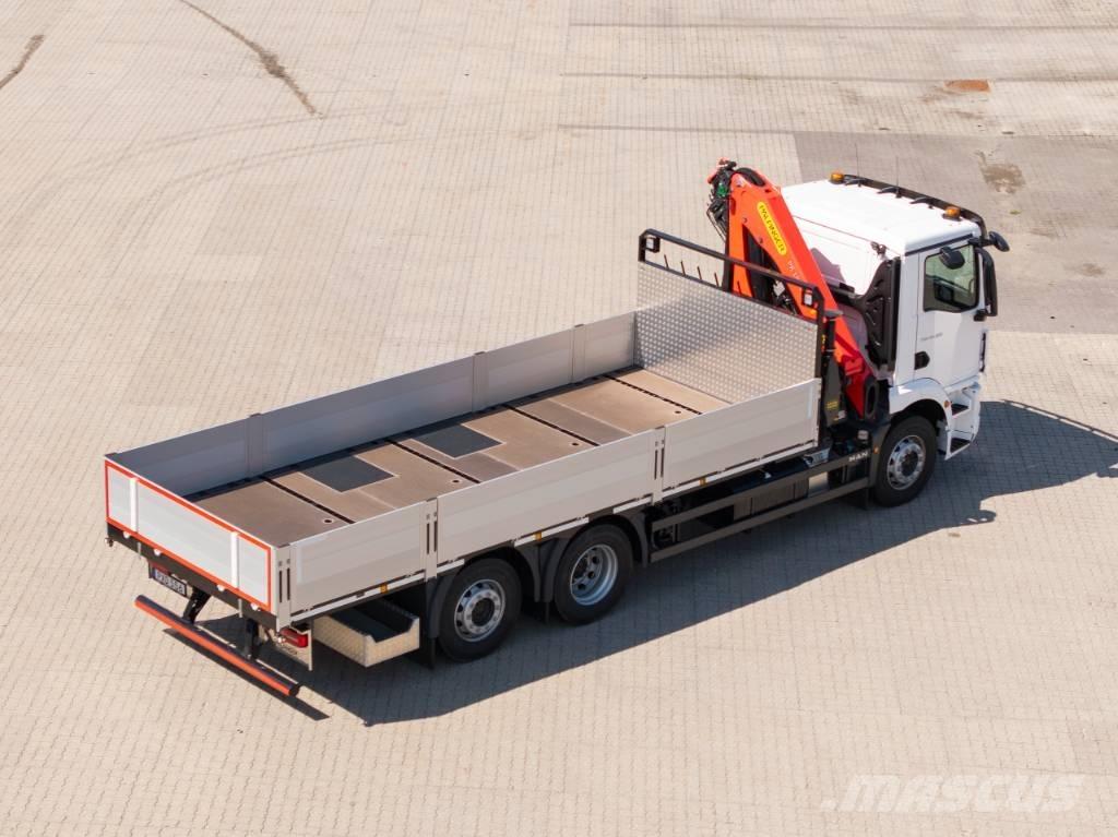 MAN TGM 26.320 6x2-4 شاحنات الرافعات