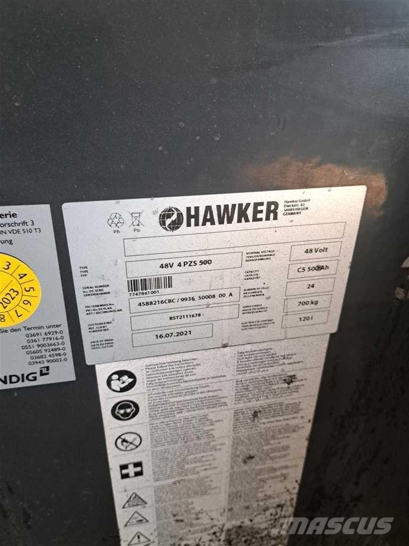 Linde E16C شاحنات ذات رافعات شوكية تعمل بالكهرباء