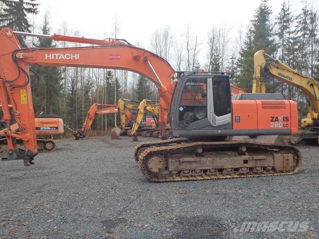 Hitachi ZX 280 LC-3 حفارات زحافة