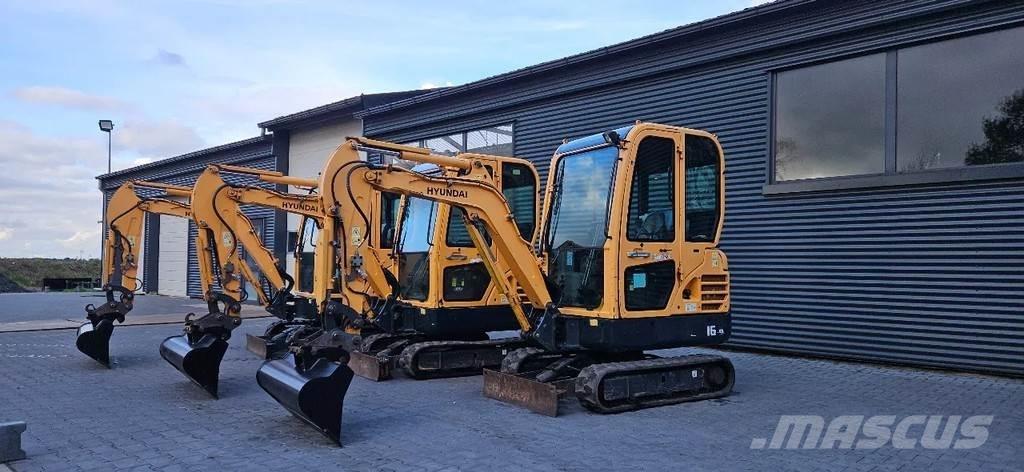 Hyundai R16-9 حفارات صغيرة أقل من 7 طن (حفارات صغيرة)