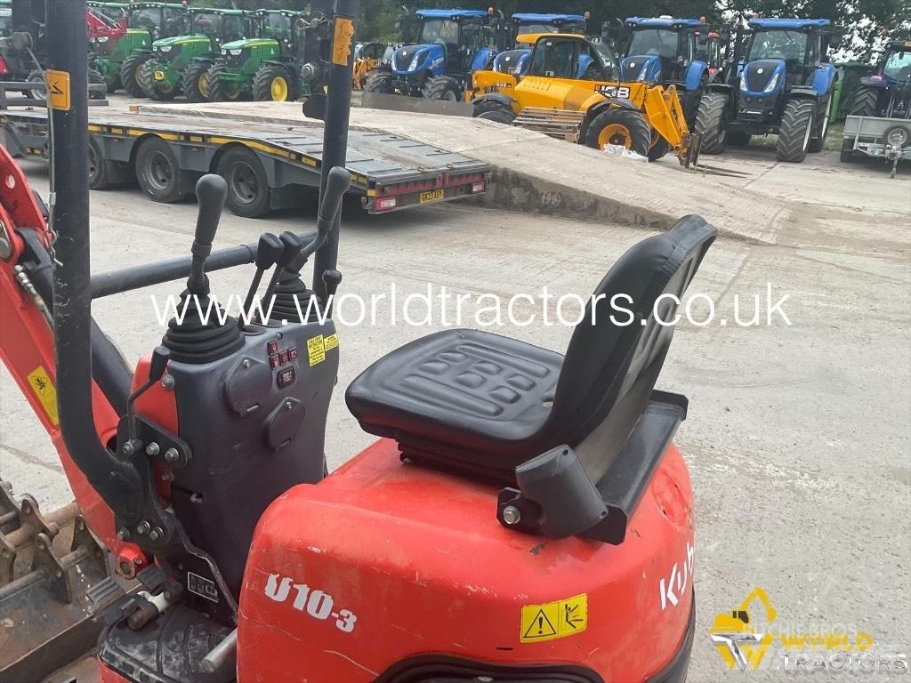 Kubota U 10-3 حفارات صغيرة أقل من 7 طن (حفارات صغيرة)