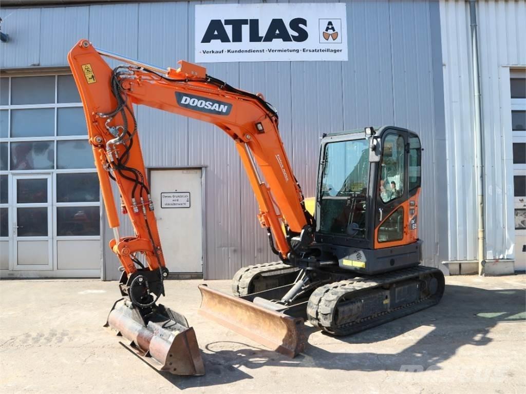 Doosan DX63-3 حفارات صغيرة أقل من 7 طن (حفارات صغيرة)