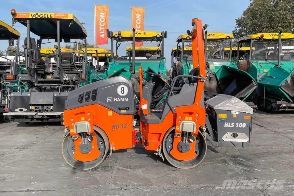 Hamm HD 12 VV مداحل ثنائية الاسطوانة