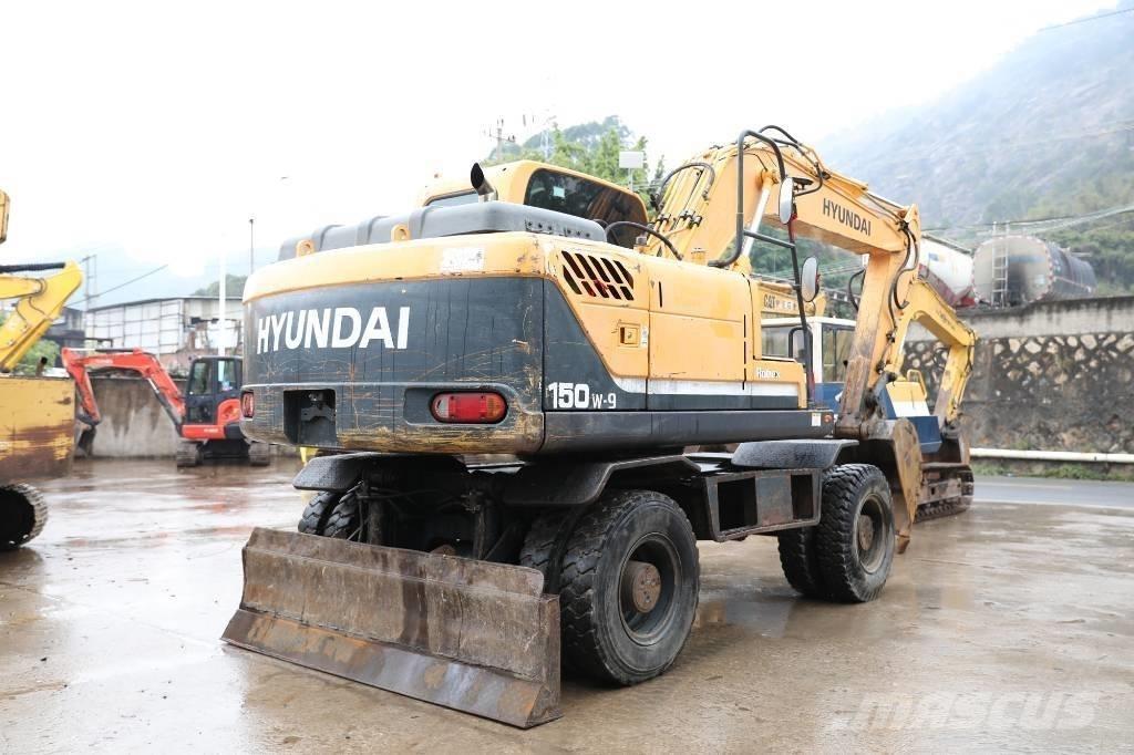 Hyundai 150W-9 حفارات بعجل