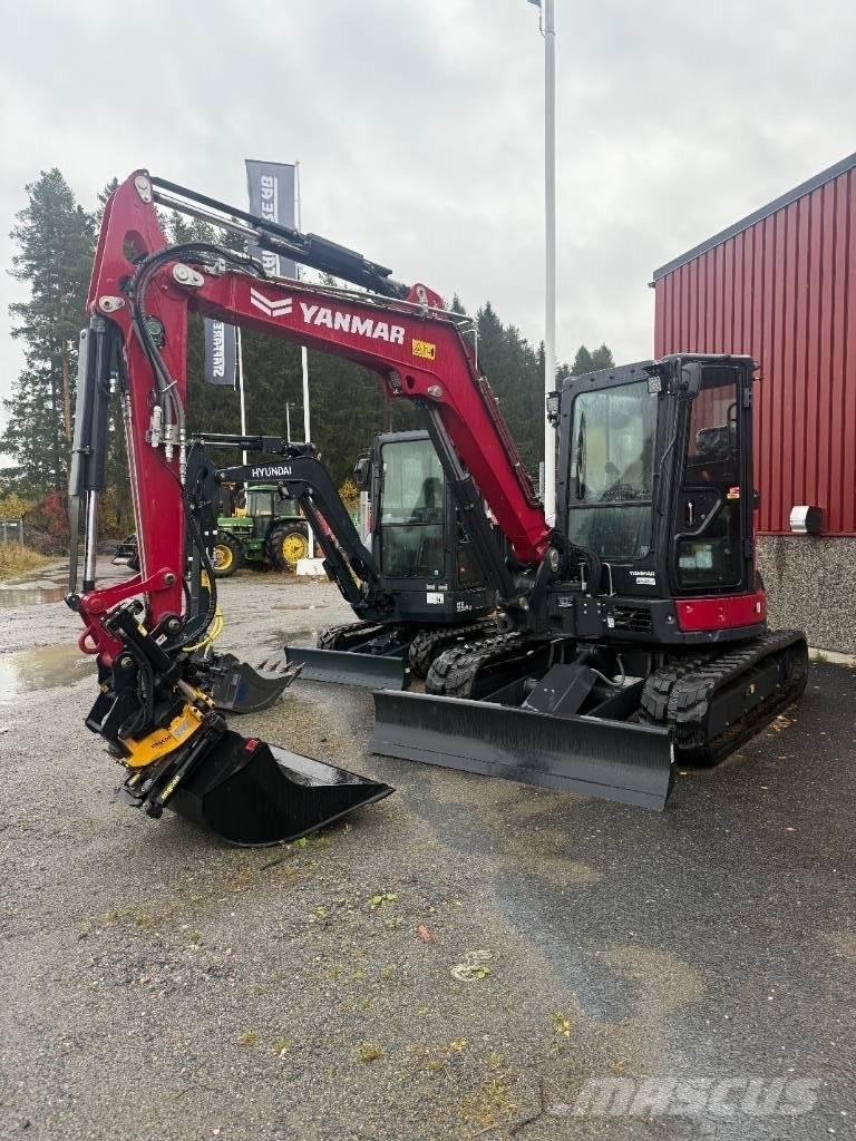 Yanmar Vio 57-U حفارات صغيرة أقل من 7 طن (حفارات صغيرة)