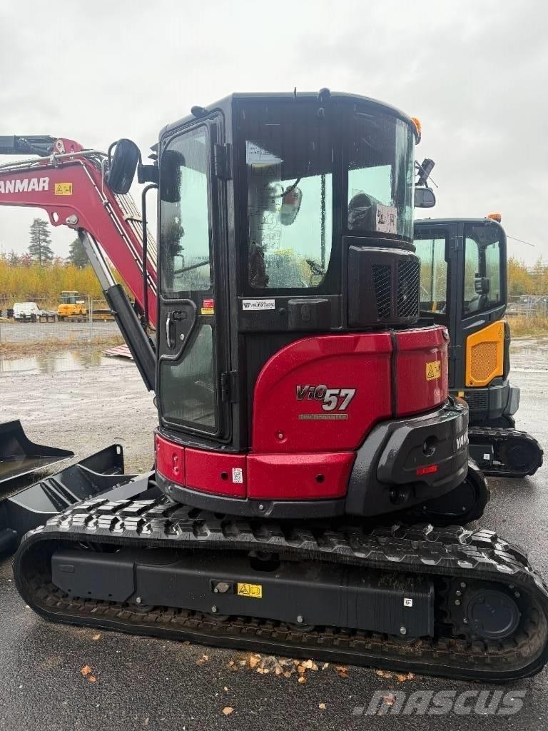 Yanmar Vio 57-U حفارات صغيرة أقل من 7 طن (حفارات صغيرة)