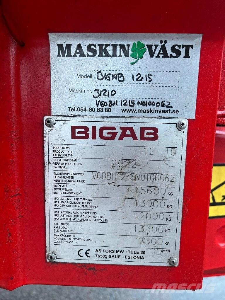 Bigab 12-15 مقطورات للأغراض العامة