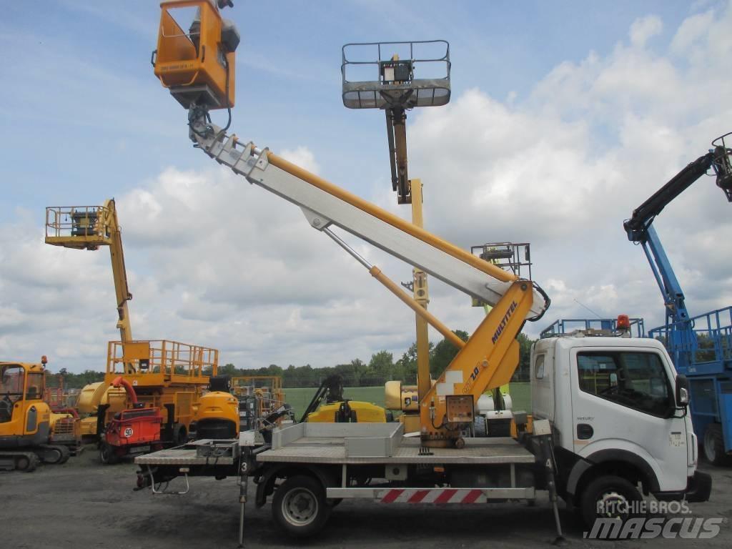 Multitel MT 202 DS المنصات الهوائية المثبتة على شاحنة