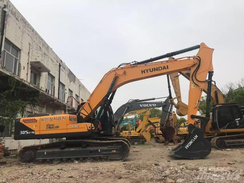 Hyundai 305LC-9S حفارات زحافة