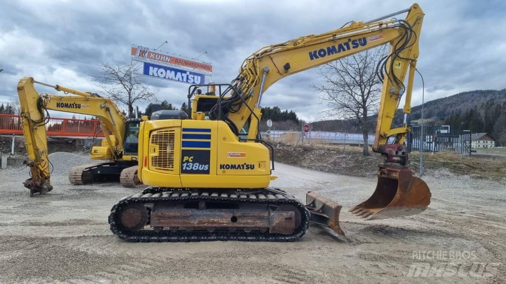 Komatsu PC 138 US-11 حفارات زحافة