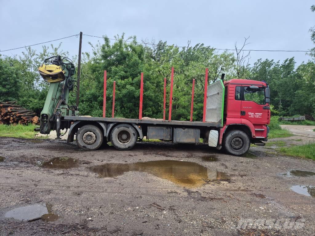 MAN TGA 26.430 شاحنات أشجار