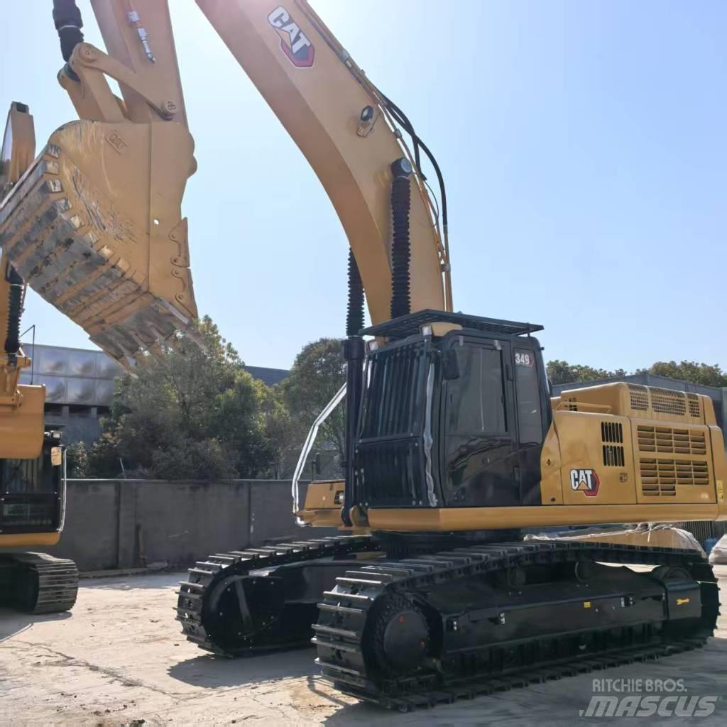CAT 349 D L حفارات زحافة