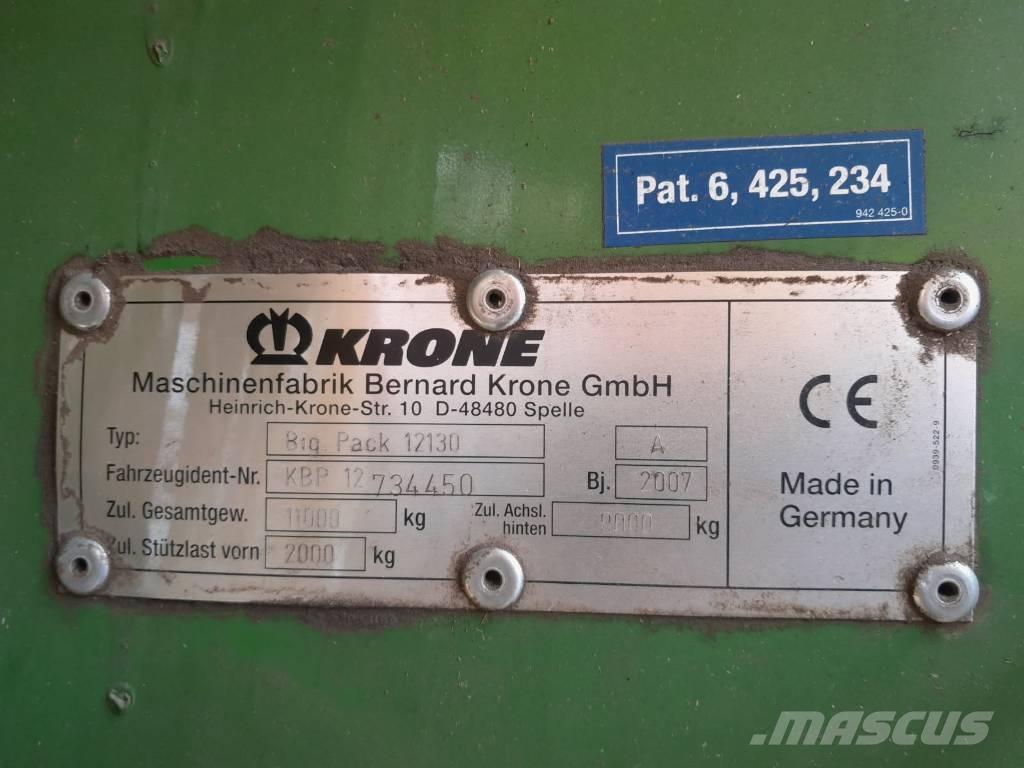 Krone Big Pack 12130 محزمات مربعة