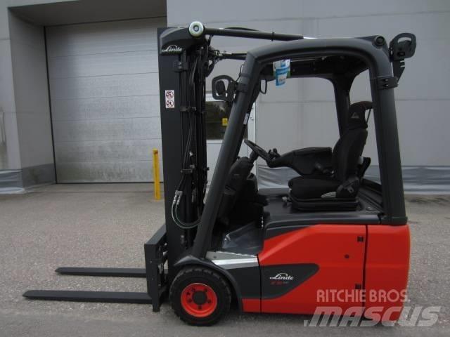 Linde E 16 C-02 شاحنات ذات رافعات شوكية تعمل بالكهرباء