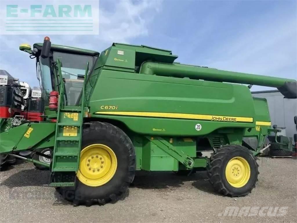 John Deere c670i حصادات