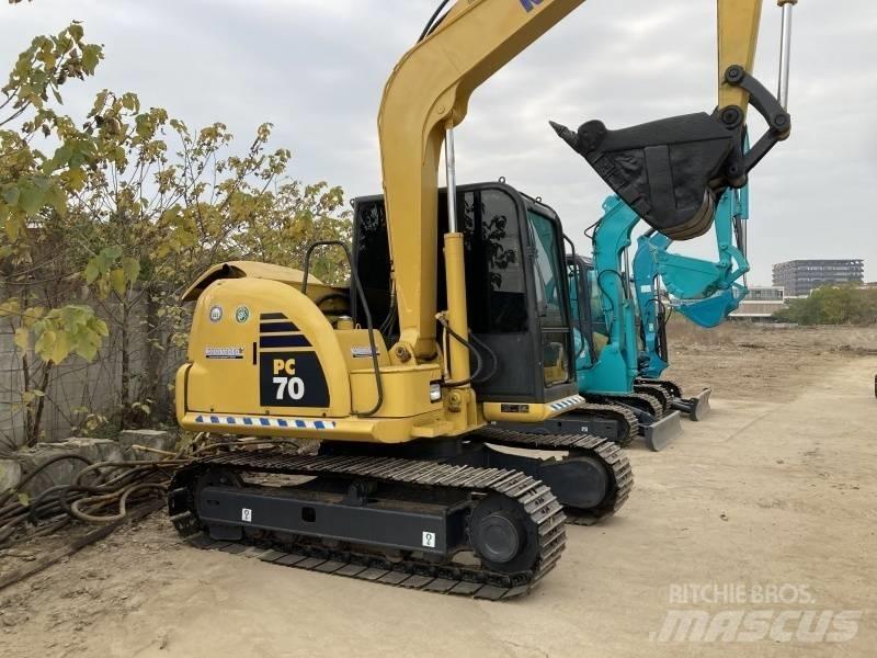 Komatsu PC 70-8 حفارات زحافة
