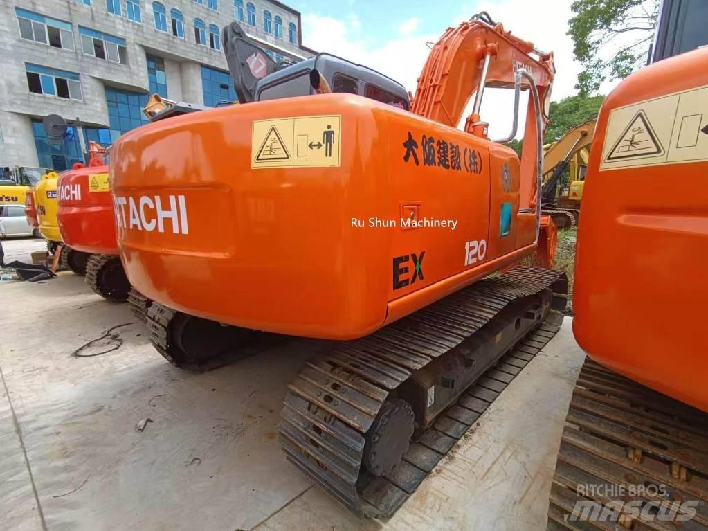 Hitachi EX 120 حفارات زحافة