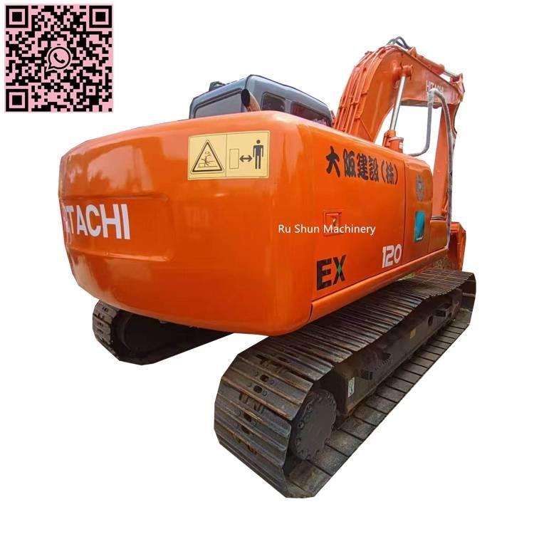 Hitachi EX 120 حفارات زحافة