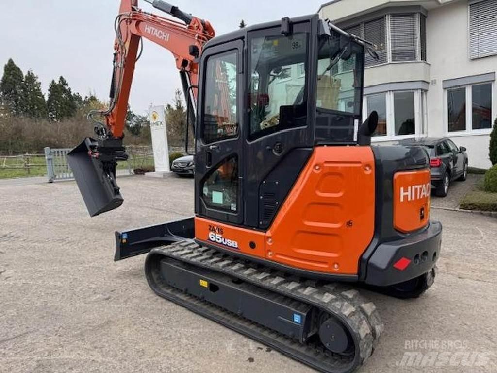 Hitachi ZX65 USB-6 حفارات صغيرة أقل من 7 طن (حفارات صغيرة)