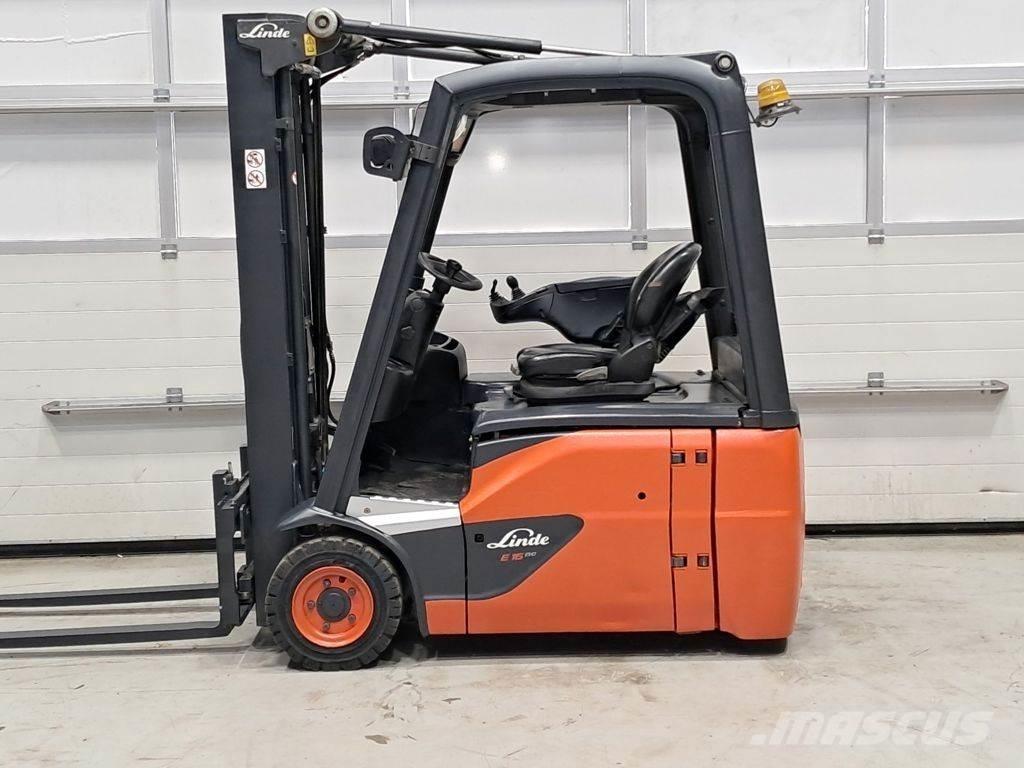 Linde E16-02 شاحنات ذات رافعات شوكية تعمل بالكهرباء