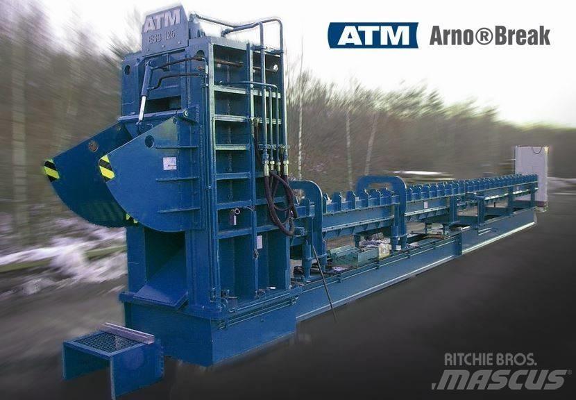 ATM Rail Breaker معدات مخلفات