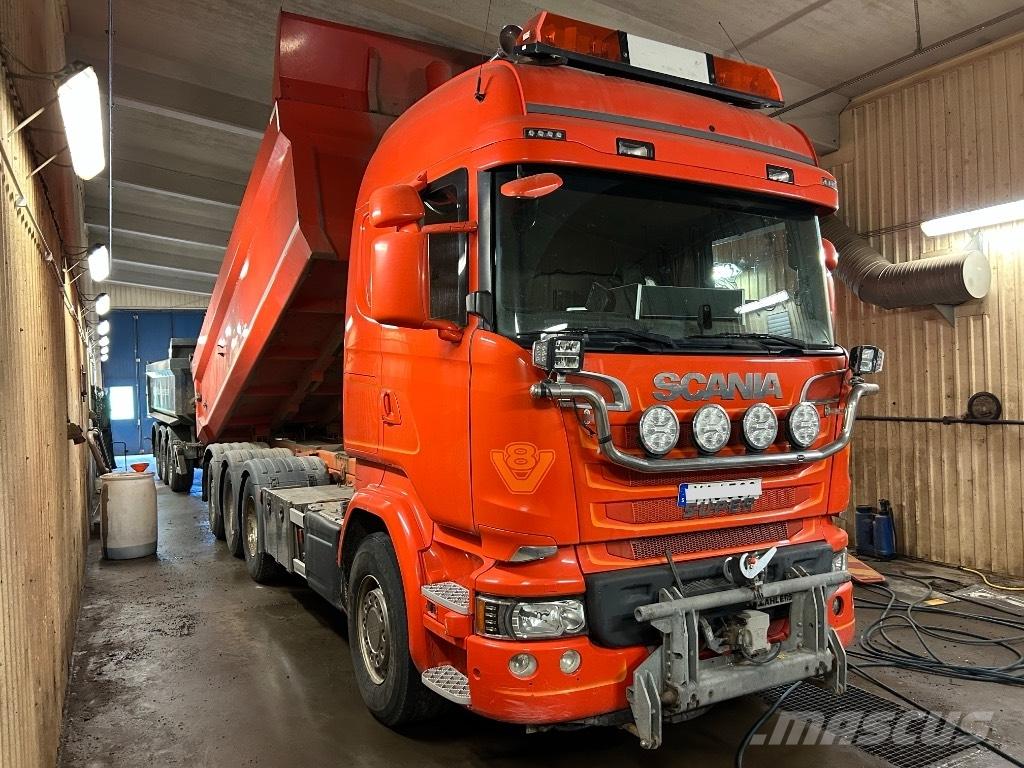 Scania R 520 LB شاحنات قلابة