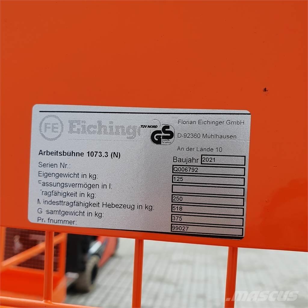 Eichinger 107.3 المنصات الهوائية المثبتة على مقطورة