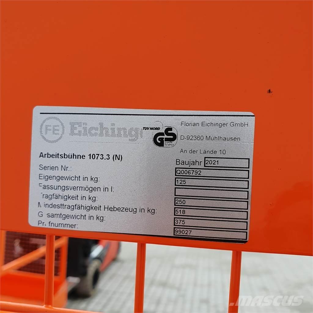 Eichinger 107.3 المنصات الهوائية المثبتة على مقطورة