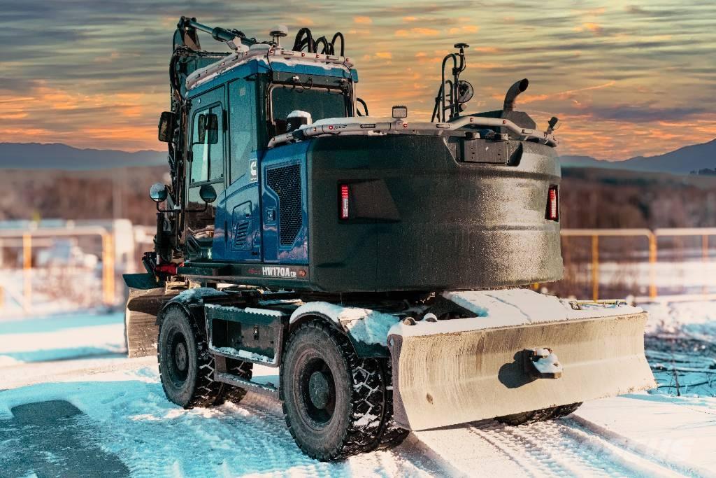 Hyundai HW 170 ACR حفارات بعجل