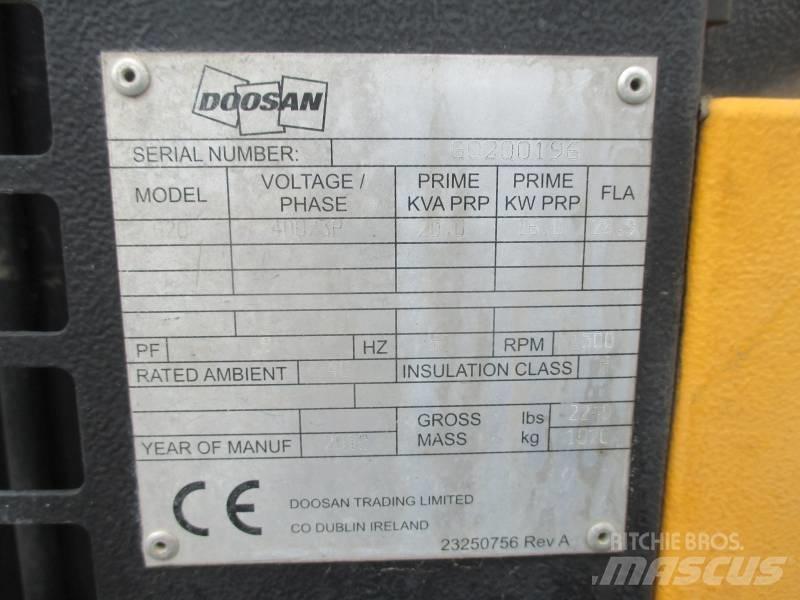 Doosan G 20 مولدات ديزل